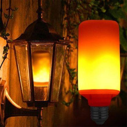 LED žiarovka s efektom plameňa