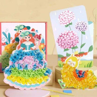 Kreatívne maľovanie puzzle (10 KS) 1+1 ZADARMO