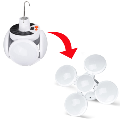 Solárna núdzová nabíjacia lampa