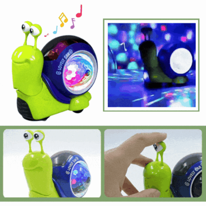 Interaktívna hračka GlowSnail