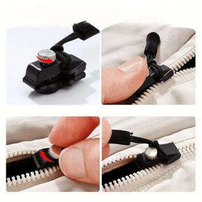 ZipFix Sada odnímateľných zipsov (15 ks)