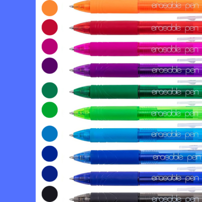 Gélové perá QuickErase (12 kusov)