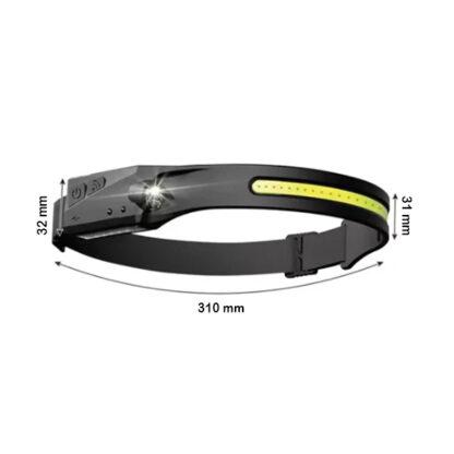 LED čelovka GlowBright 230°